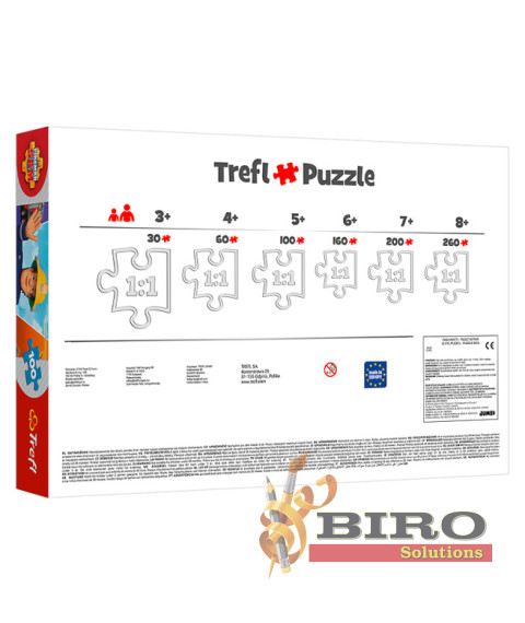 TF Puzzle - "100" - "Sams vehicles / Prism A&D Fireman Sam